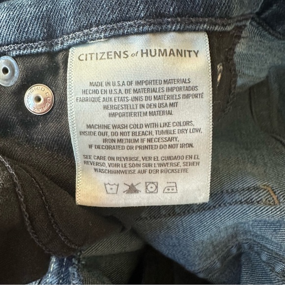 Citizens of Humanity Emanuelle Slim Boot Jeans in Modern Love, Size 24 - Picture 6 of 10